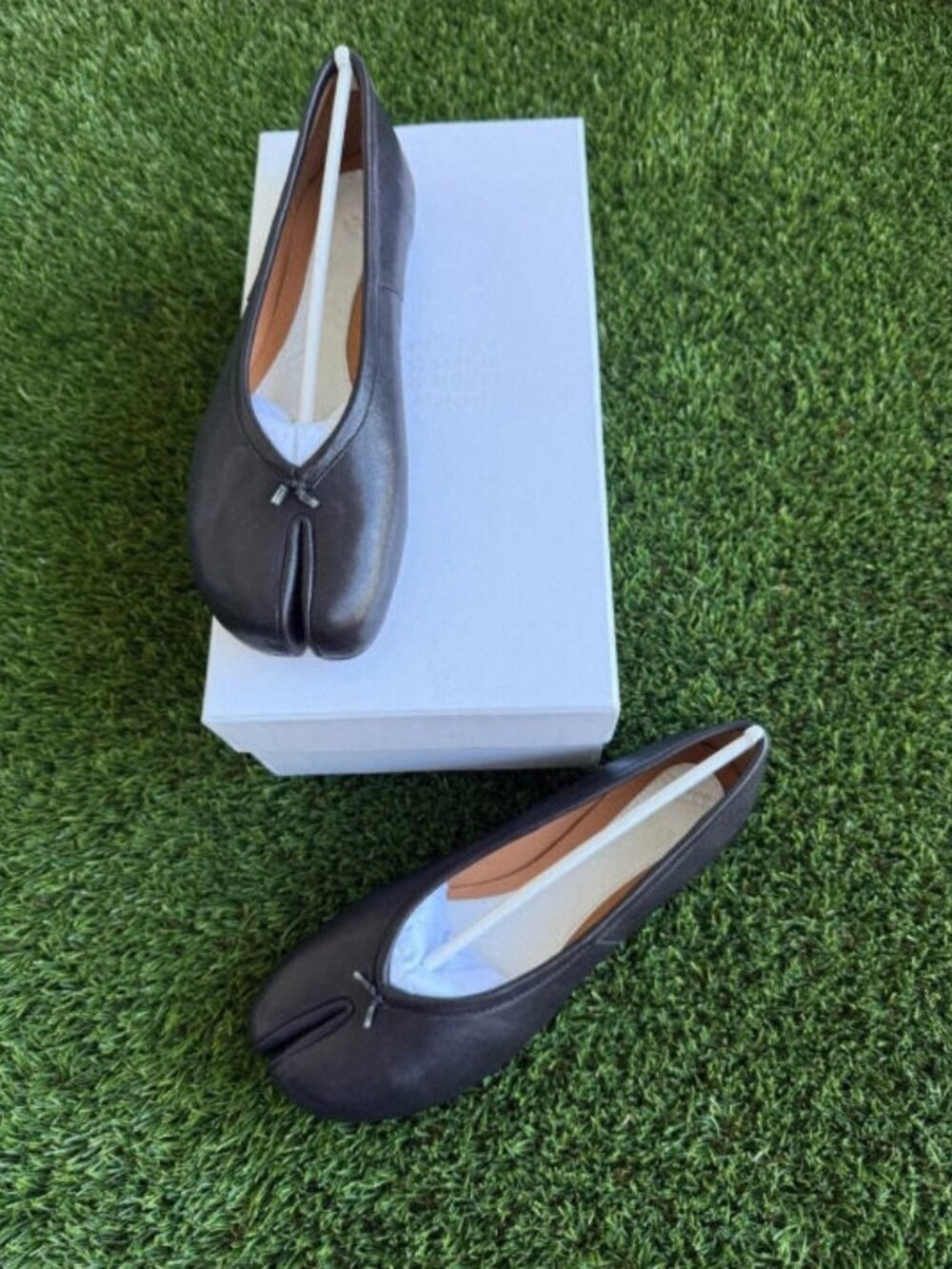 Maison Margiela Tabi Flats – Black, with Original Box - Picture 3 of 5